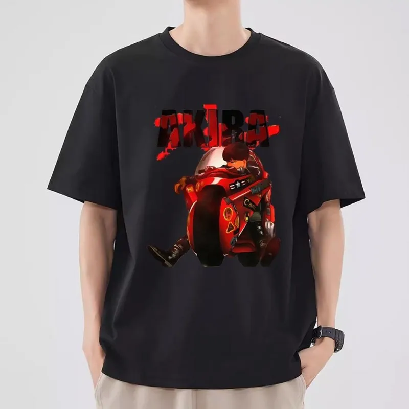 Футболка с коротким рукавом и воротником из хлопка