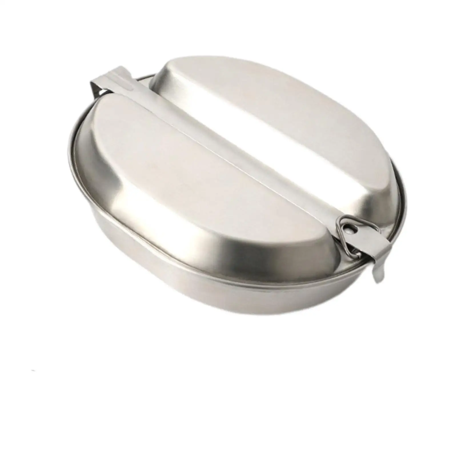 Многофункциональный Ланч-бокс Из Нержавеющей Стали Герметичный Прямоугольный