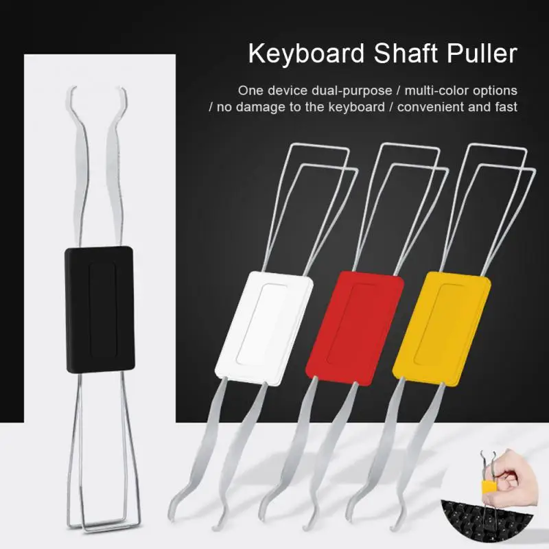 

Universal Keyboard Key Cap Puller For Mechanical Keyboard Keycap Remover Key Accessories Cover Keyboard Puller Keycaps Removal