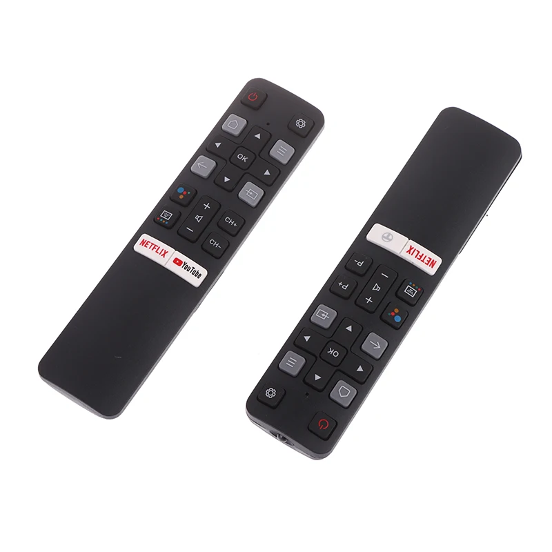 Фото Для TCL с Netflix и YouTube RC802V 49P30FS 65P8S 55C715 49S6800 43S434 Новый голосовой пульт дистанционного управления RC802V FNR1 №4