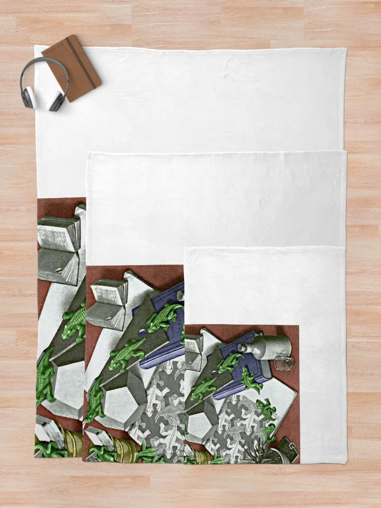 Рептилии Эшера Художественный принт 1943 Имп-Арт Оптическая иллюзия Искусство Maurits