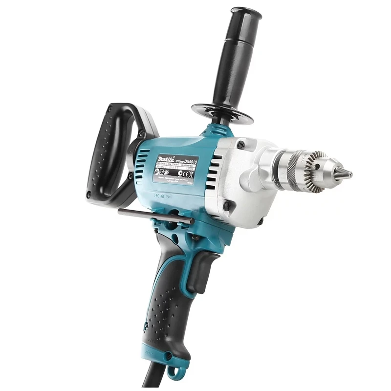 Дрель-Миксер Makita DS4010 (Скорость холостого хода от 0 до 600 об/мин алюминиевый корпус)