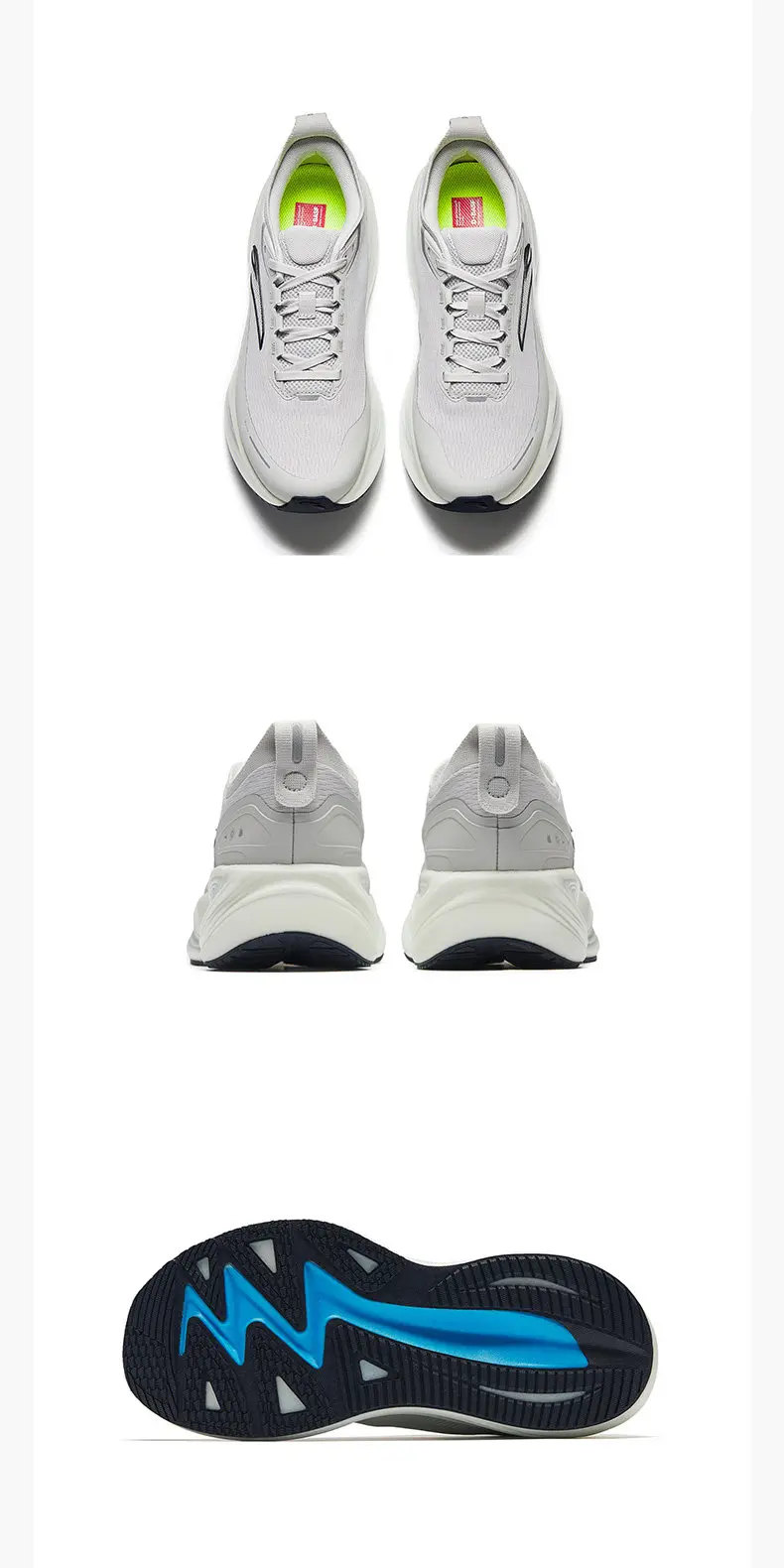 Фото Новые повседневные спортивные кроссовки Anta Chuang 6 Commuter Jogging PG7 PLUS для мужчин №5