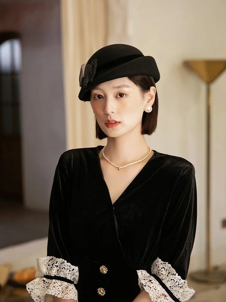 Французский берет для женщин новинка 2024 темпераментная кепка художника в стиле