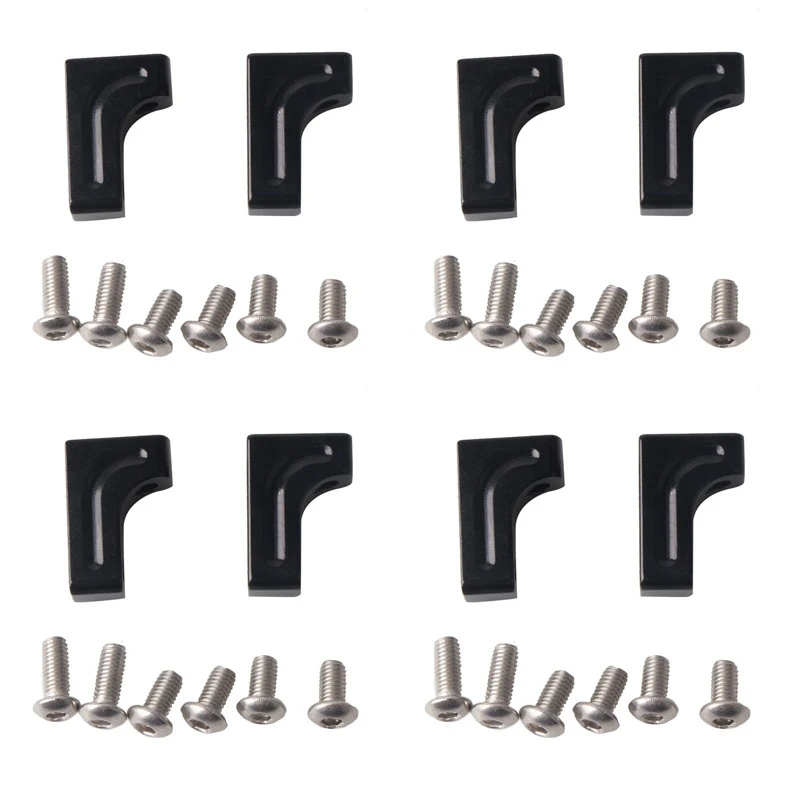 

8PCS Metal Servo Mount For Axial SCX10 CC01 D90 1/10 RC Crawler Car