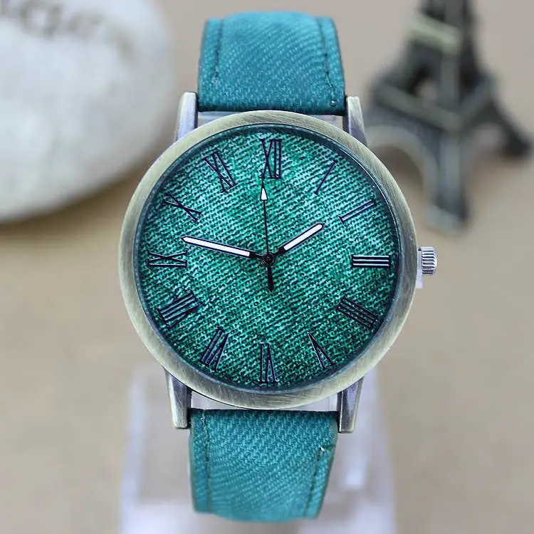 

New women's casual watch popular Roman numerals quartz belt watch Wish explosive women's watch