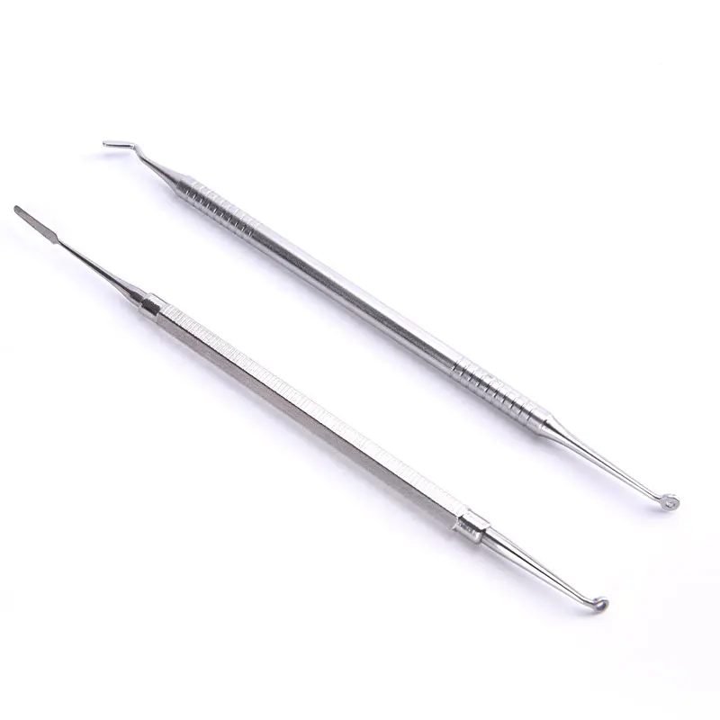 

Dental Curing Foam Pad Handle Dental Instrument Composite Resin Filled Spatula Hybrid Handle Foam Pad Teeth Whitening Tool