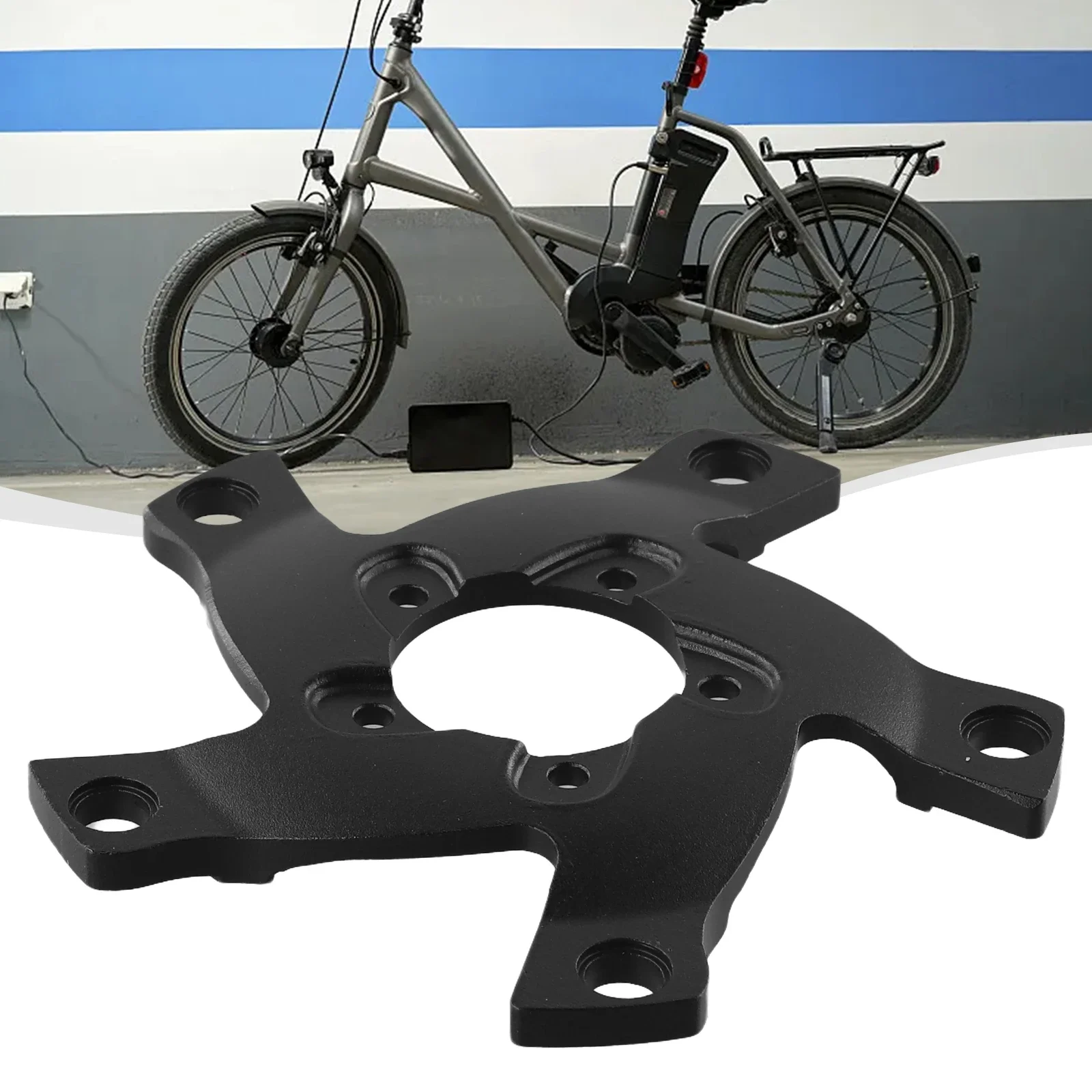 Надежный адаптер звездочки 130BCD конвертер паука для Bafang HD 1000 Вт черный цвет