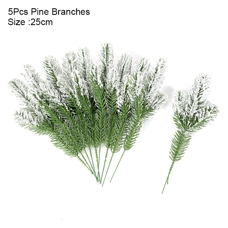 Искусственные сосновые ветки CYZQ, 5 шт.