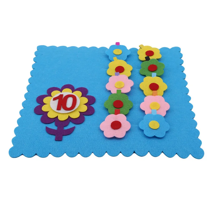 

New 1Set Non-woven Fabrics Teaching Kindergarten Manual Diy Weave Early Learning Education Toy Montessori Teaching Aids Math Toy