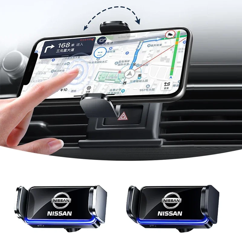 Новый креативный автомобильный держатель для мобильного телефона Nissan Qashqai X J10 J11