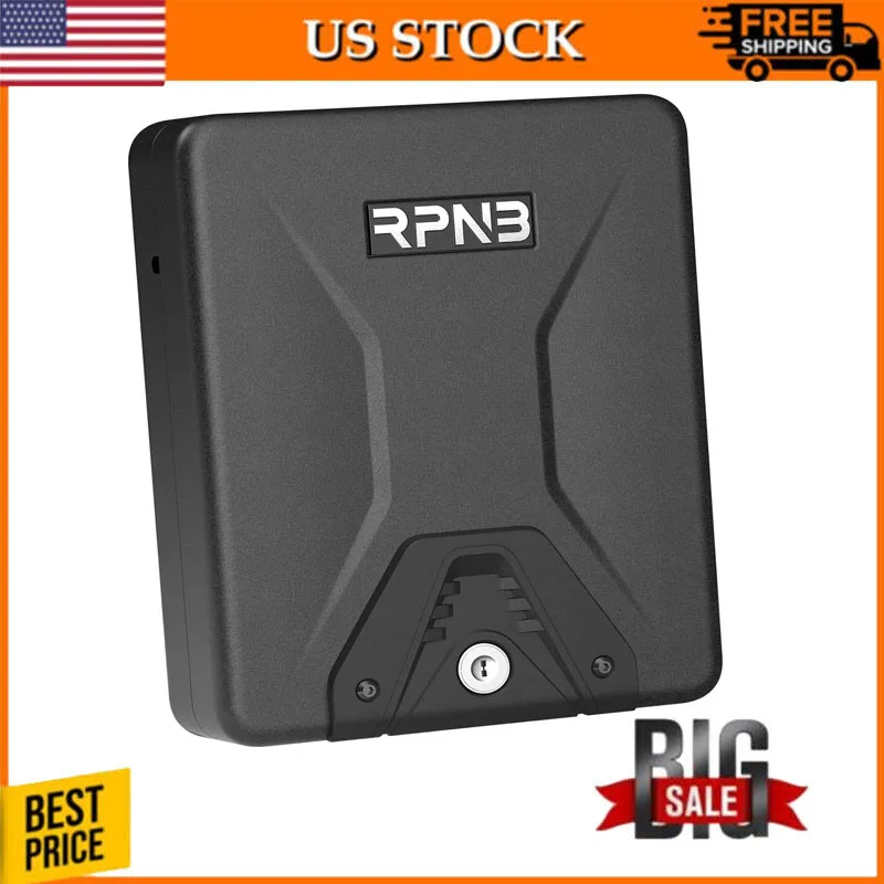 

Lock Box, Portable Safe, Handgun Safe, Key Lock Box.RPNB Gun Safe Combination, Key