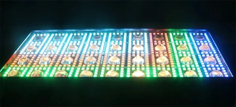 6 шт. полноцветные сценические стробоскопы 36x3 Вт