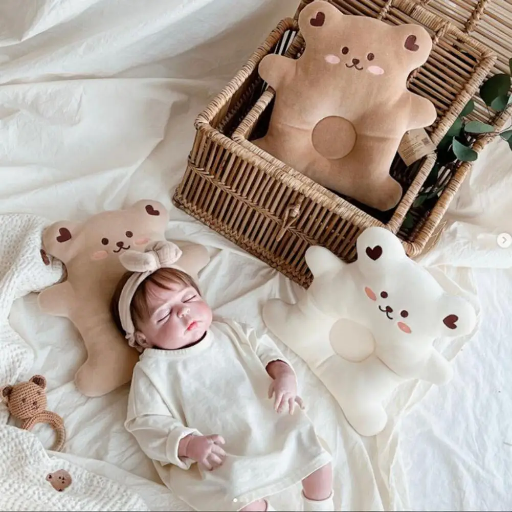 

Unique Newborn Sleeping Pillow Head Positioner Cushion Baby Head Shaping Pillow Portable No Deformation