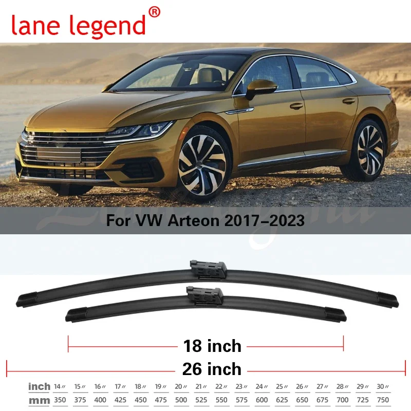 

Щетки стеклоочистителя для Volkswagen VW Arteon 2017-2023 2018 2019 2020 2021 2022, 2 шт.