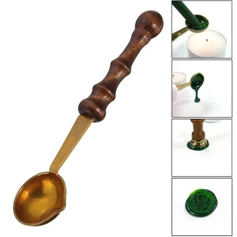 

Винтажная ложка для восковой печати 2 шт.