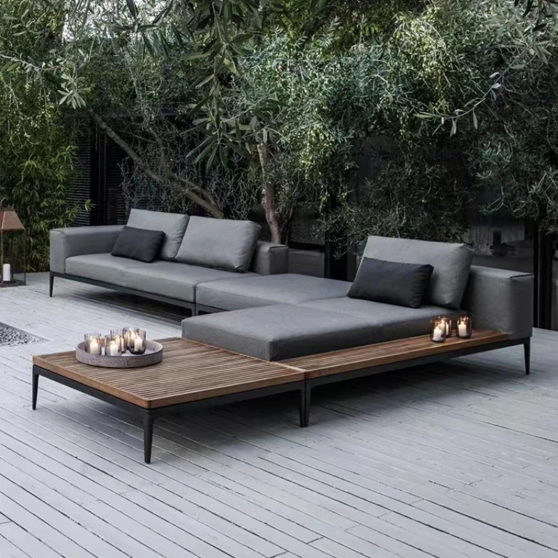 Уличный диван-стул современный простой дизайнерский диван с откидывающейся