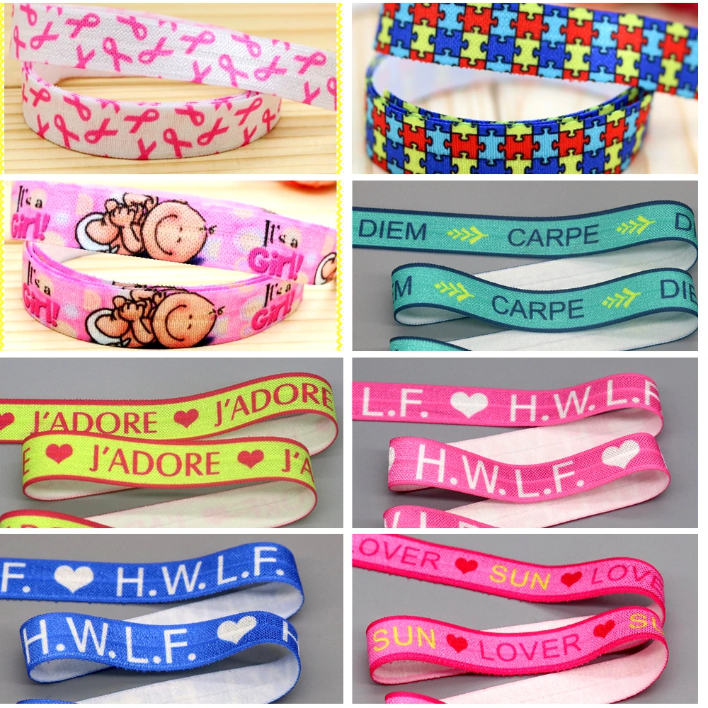 DHK 5/8 'ɵ ярдов любовь солнце надежда HWLF аутизм друг с принтом складная