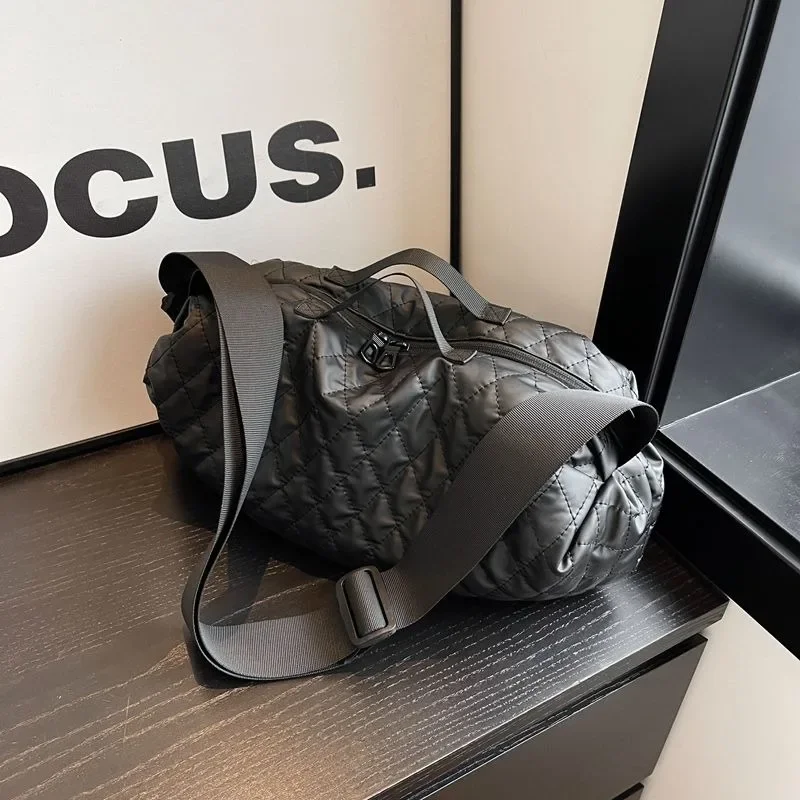 Твердые нейлоновые сумки через плечо большой емкости с ромбами Лидер продаж