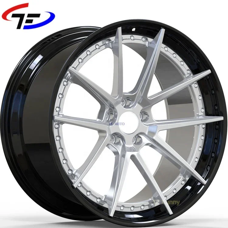 Фото 5X127 Custom Forgiato 2 Piece Chrome 22 26inch кованые глубокие колеса для Шевроле №5