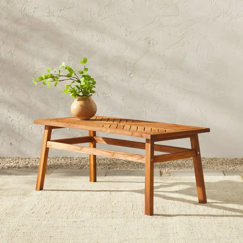 

Outdoor Coffee Table with CHEVRON Design,