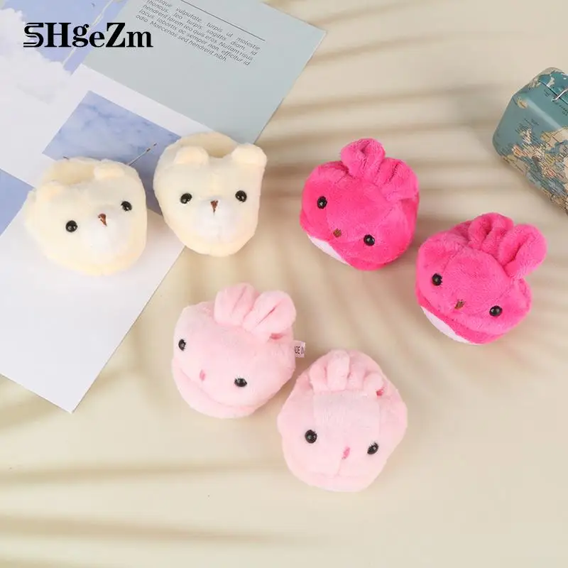 

New Plush Slipper Wear For 43cm Baby Doll 17Inch Doll Shoes And Accessories