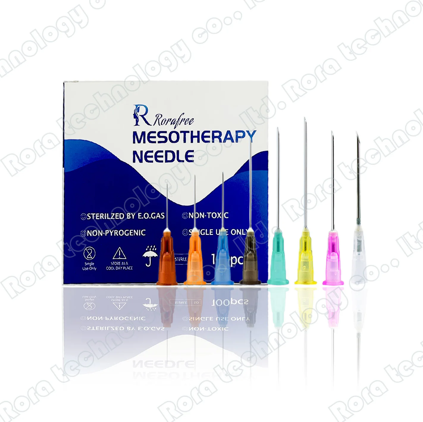 Одноразовый пластиковый медицинский косметический шприц Meso 100 шт./упаковка