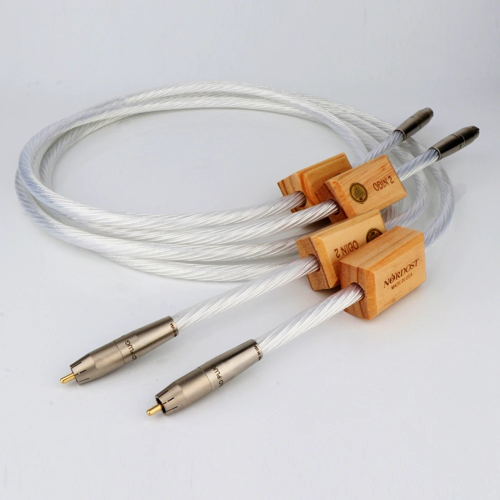 Hi End Nordost Odin 2 silver Reference соединители RCA кабель аудиофил для усилителя cd-плеера |