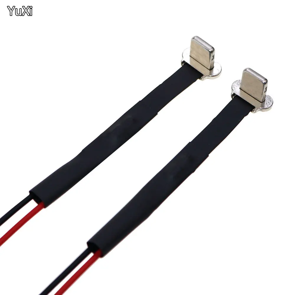 

IOS Wireless Charging FPC 2Pin Decryption plus welding Wire Flat Cable Male Cable Charging Adapter Wire Extention For Phone