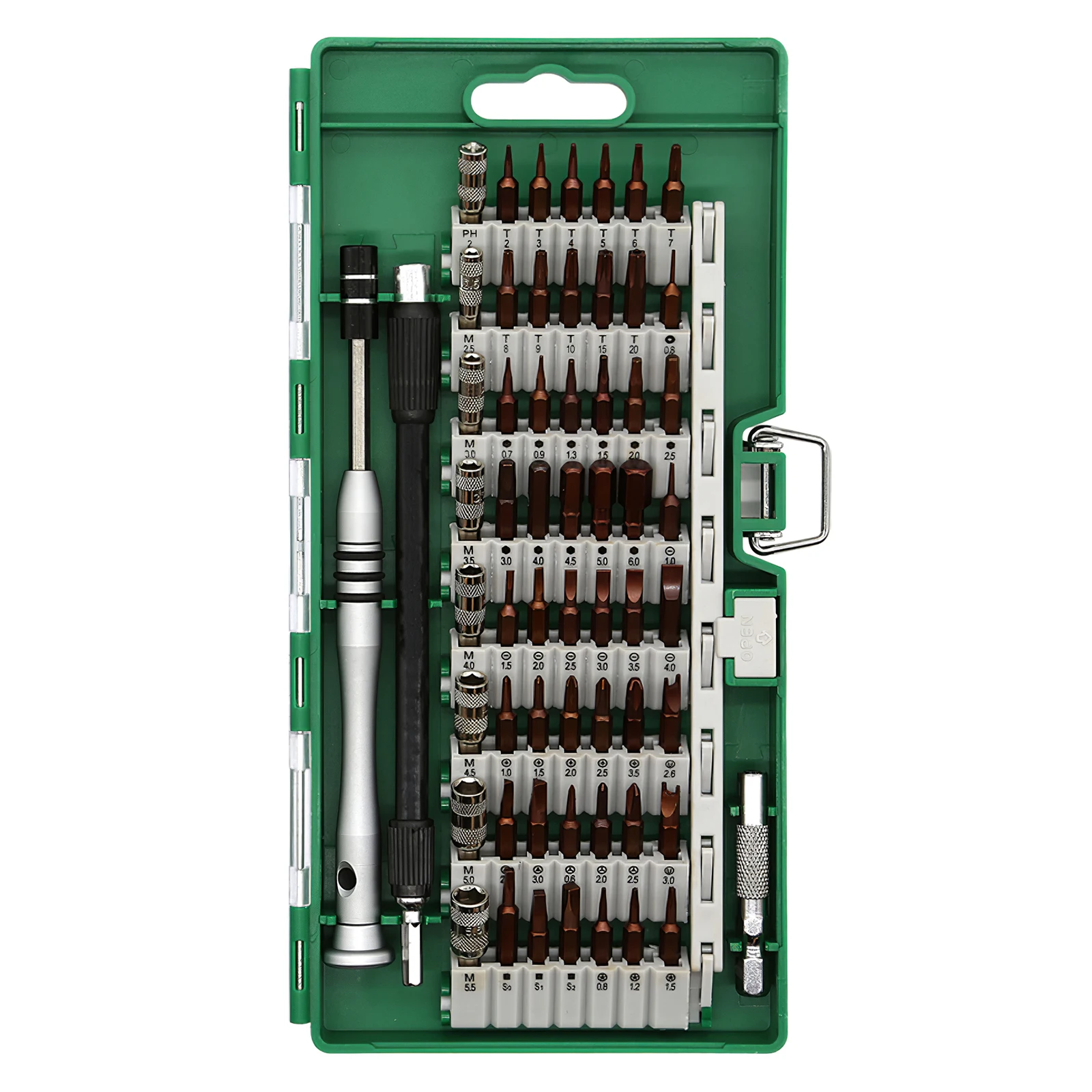 

60 in 1 Screwdriver Set Multifunctional Screwdriver Kit Magnetic Mobile Phone Service Tool Portable S2 Screwdriver with Box