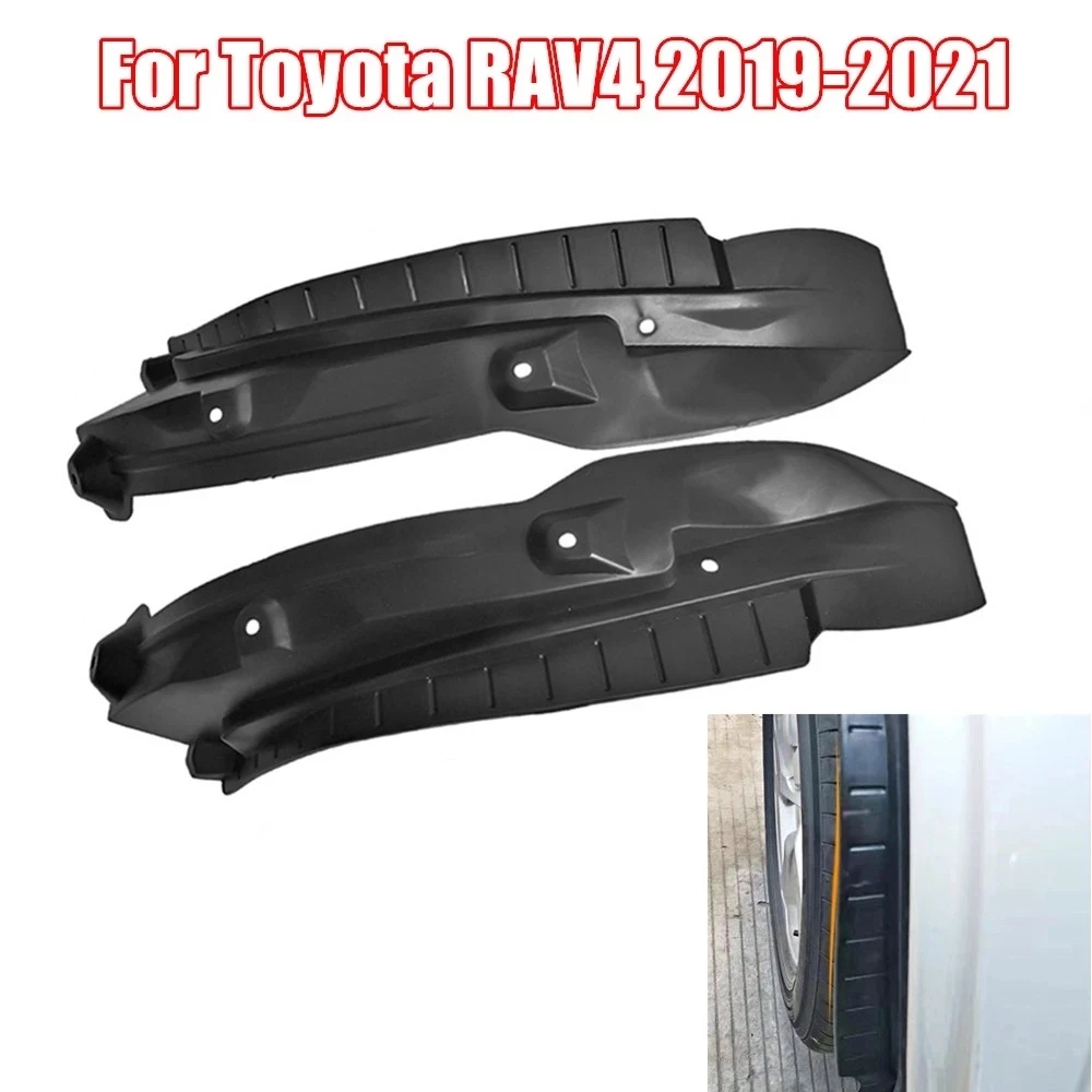

2Pcs Spatbord Auto Refit Achter Tire Fender Speciale Decoratie Voor Toyota RAV4 RAV-4 Le Sle Limited 2019 2020 2021 Spatbord