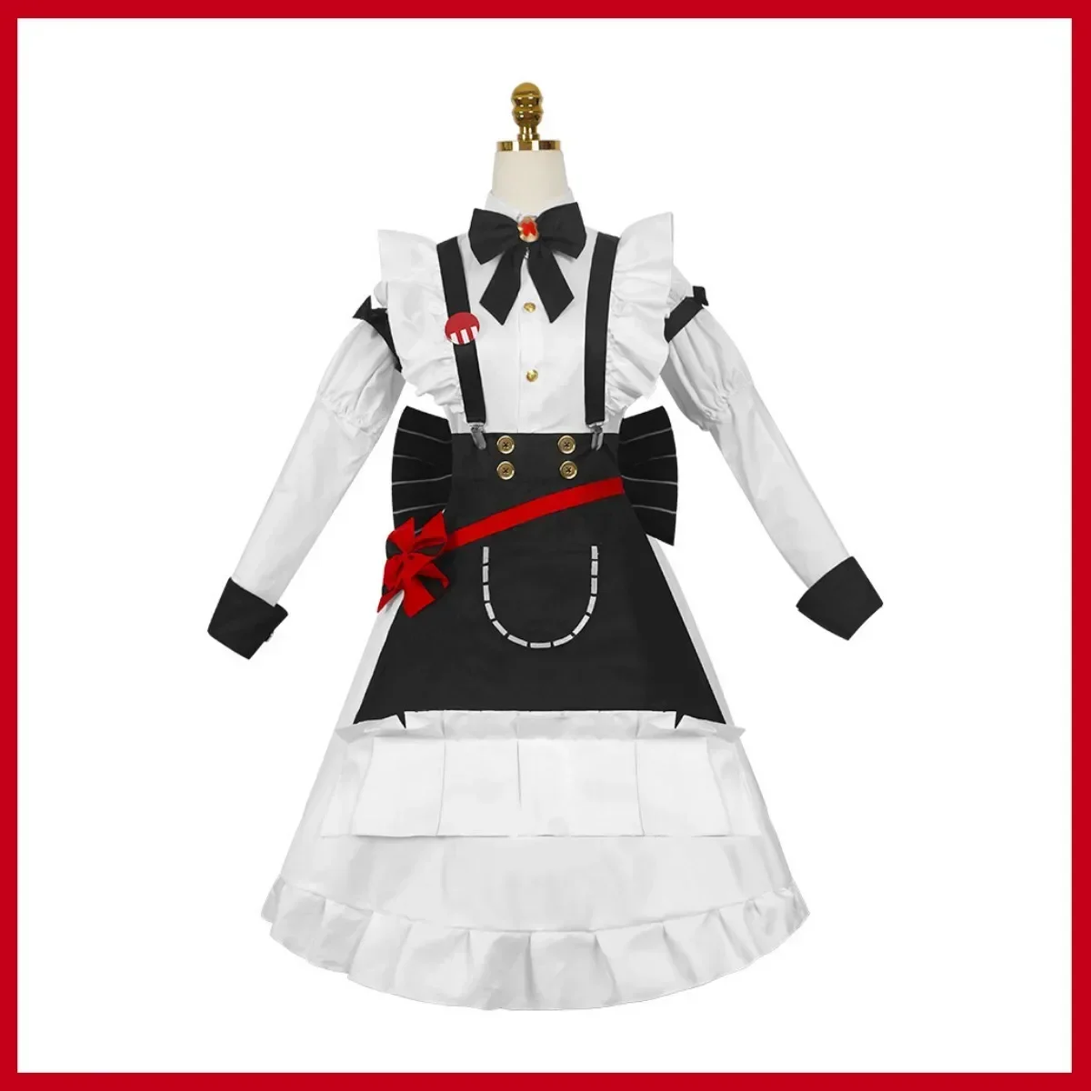 Аниме-игра Honkai Impact 3 Тереза Апокалипсис костюм для косплея парик белая юбка