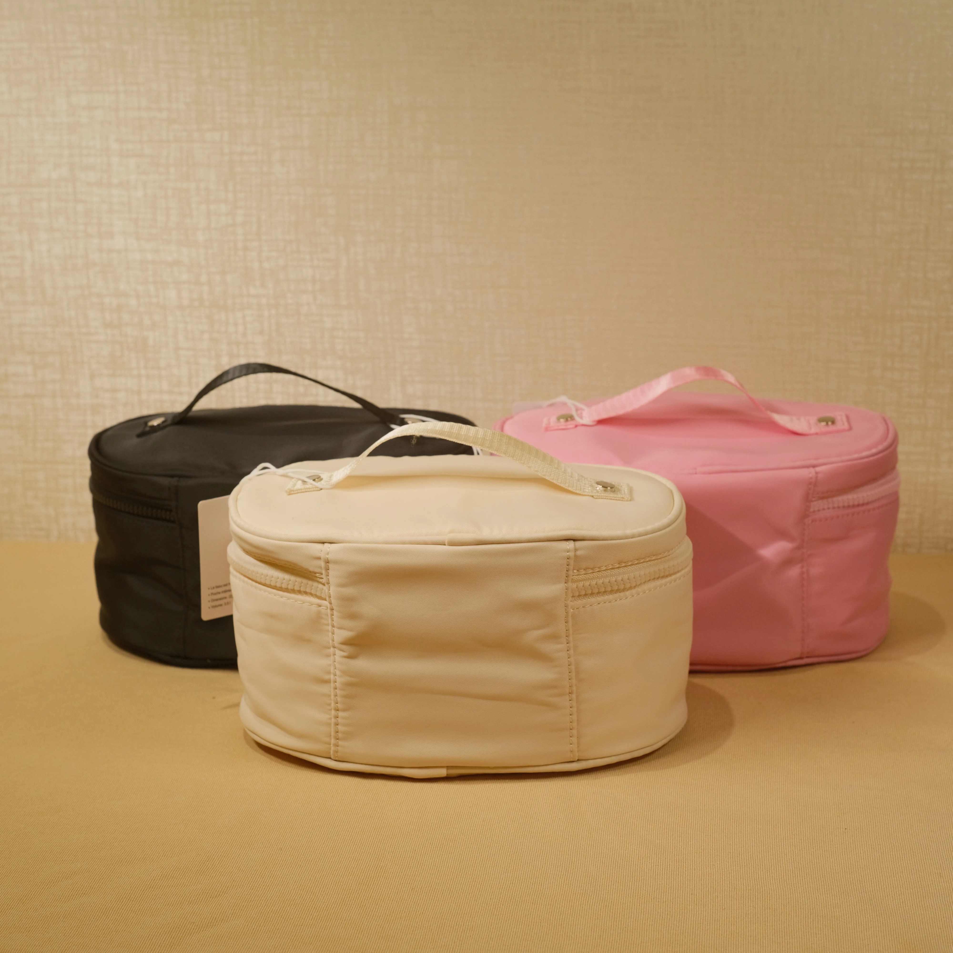 NWT Lulu Women Oval Top-Access Kit 3.5L Capacity Makeup Storage Bag Water-Repellent Fabric Portable Gym Girl Sports Storage Bag