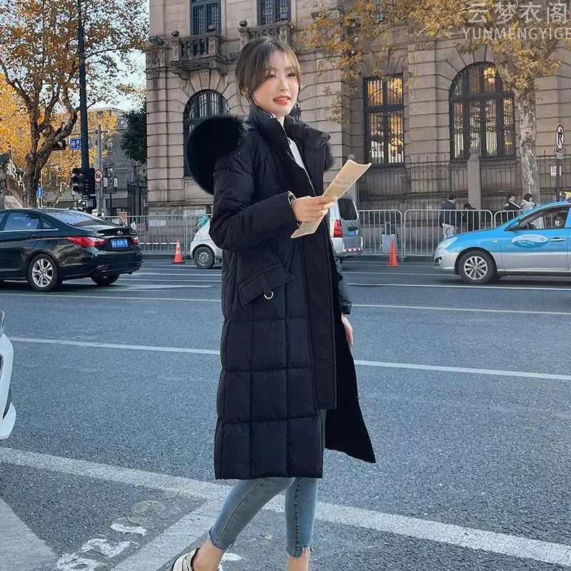 Women's Winter Jacket Down Jacket Female Winter 2022 Women Coats Down Jacket Parkas Korean Long Down Coat Women Warm Puffer Coat