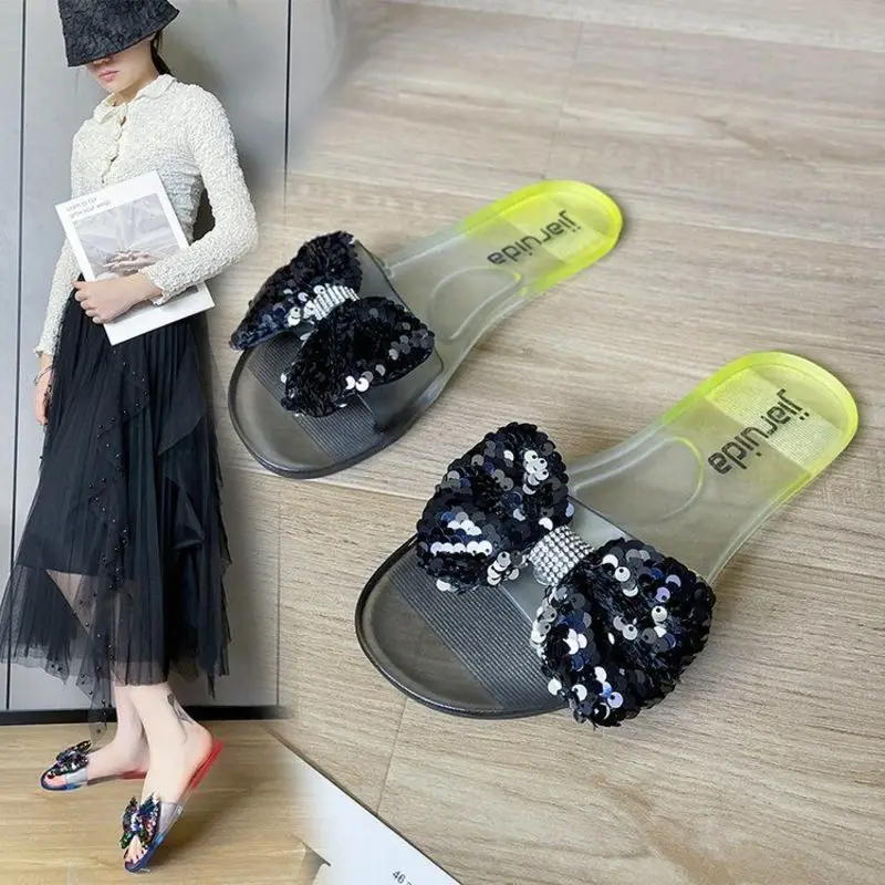 

Сандалии женские на плоской подошве, Пляжная удобная обувь, лето, 2022