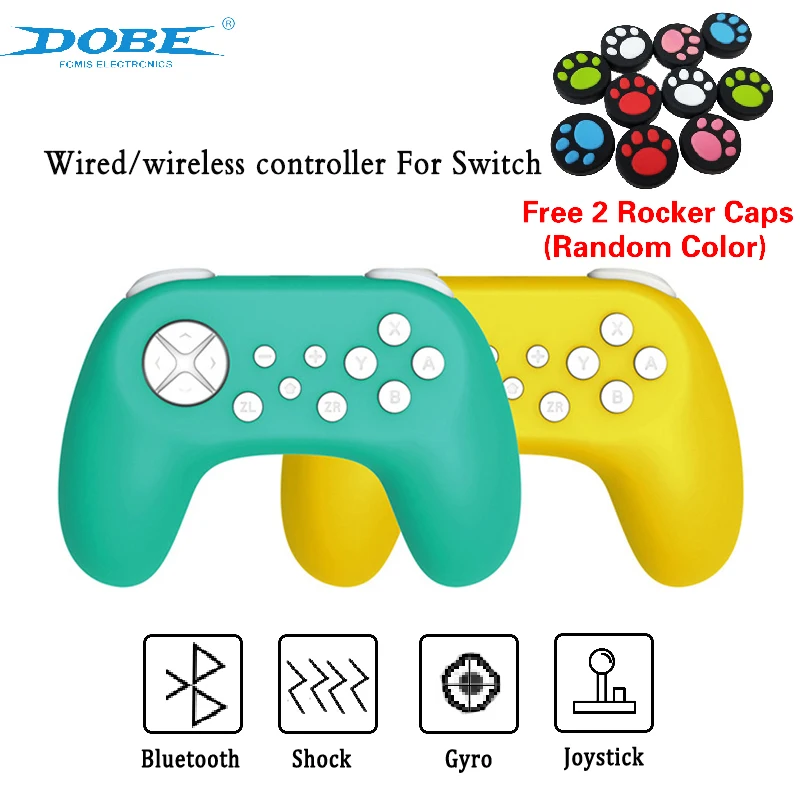 

Dobe Wired And Wireless Bluetooth For Nintendo Switch NS Vibration Gamepad USB Gaming Controller For Switch Game Accessories