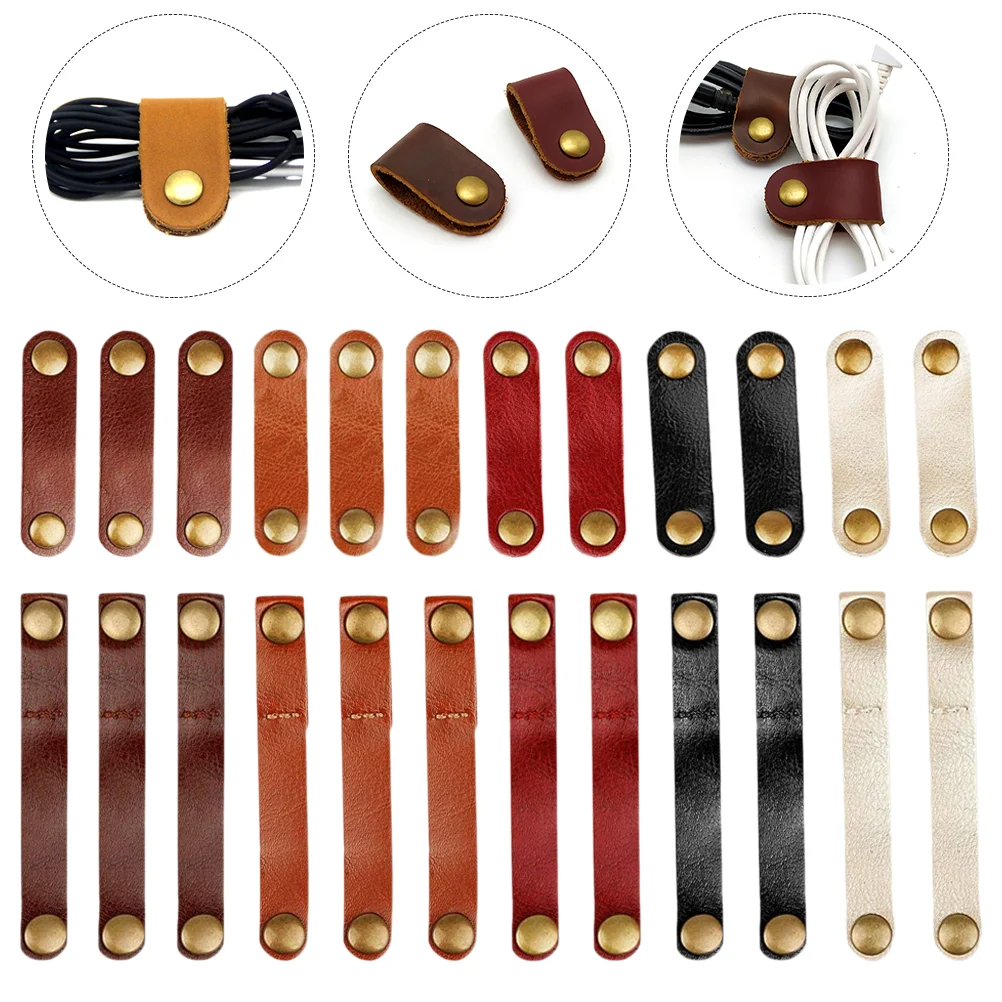 

Handmade Thread Cable Straps Anti-winding Earphone Organizers Cord Data Line Wire Winder