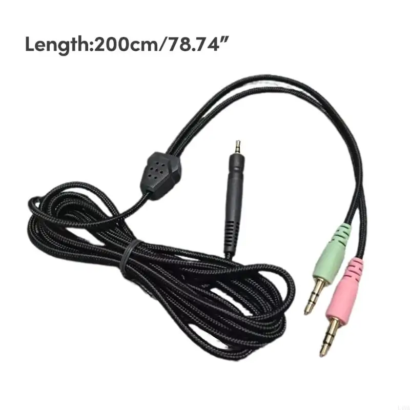 Плетенный кабель L4MA для первой игры PC 373D GSP350 GSP500 шнур наушников