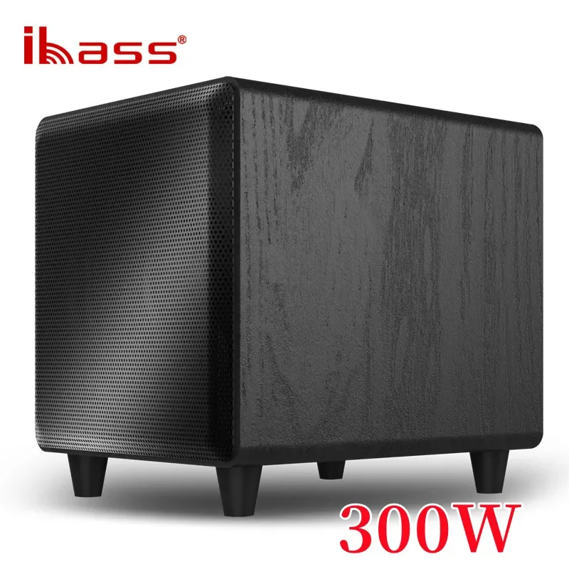 Ibass M10D Домашний 10-дюймовый активный сабвуфер Мощные динамики мощностью 300 Вт