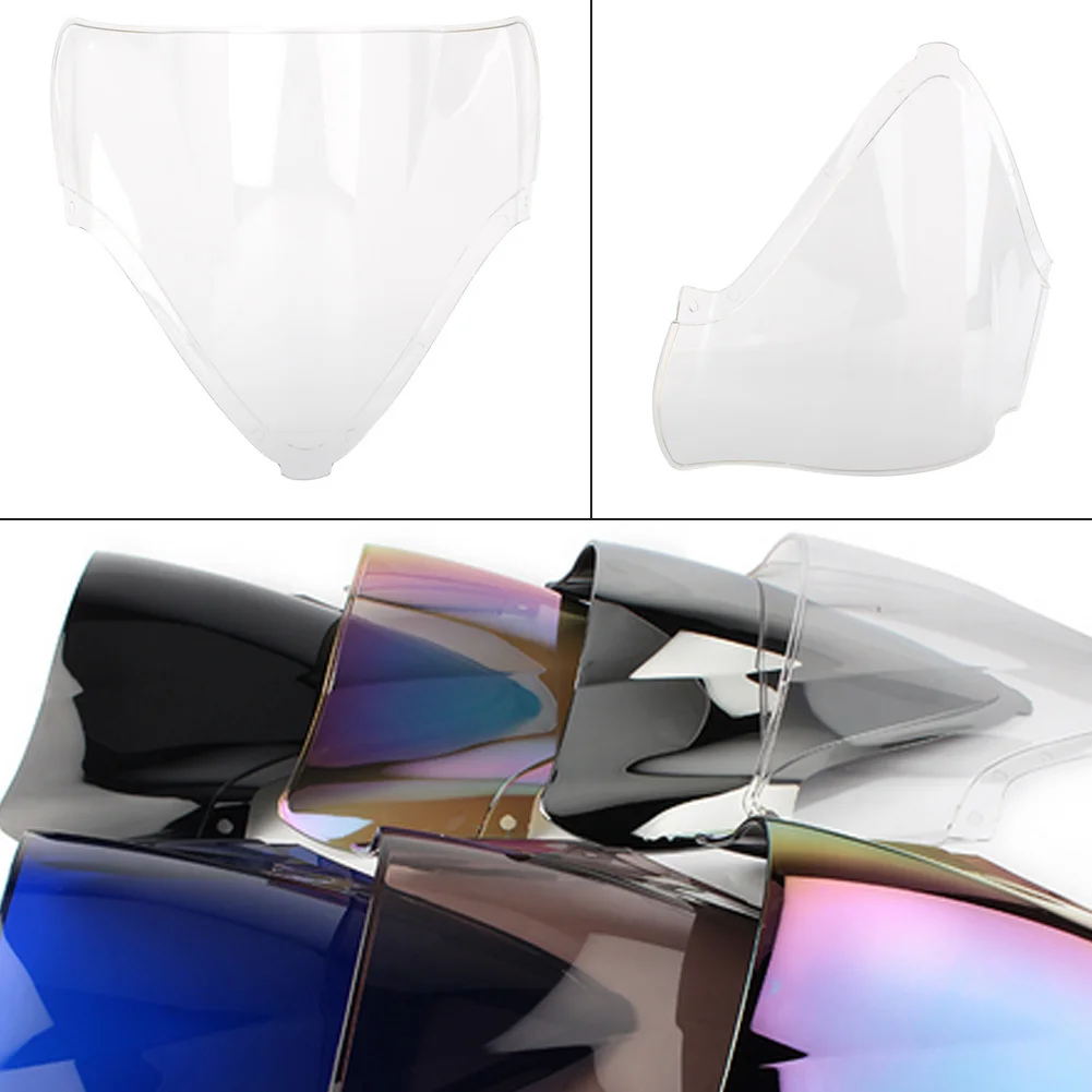 

Лобовое стекло с двойным пузырьком для мотоцикла Suzuki Hayabusa GSXR1300 GSXR 1300 GSX1300R 2008-2018, аксессуары для ветрового стекла, обтекатель