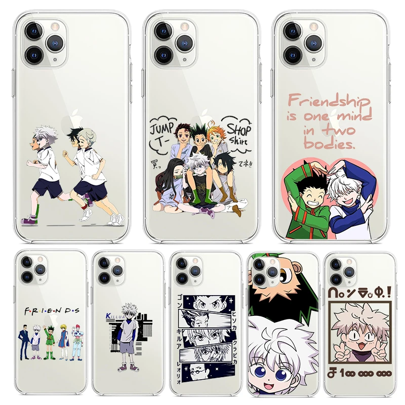 

My Hero Academia For Apple iPhone 7 8 X XR XS 11 12 13 Pro Max Mini Plus luxury Transparent Non-slip TPU Soft Phone Case