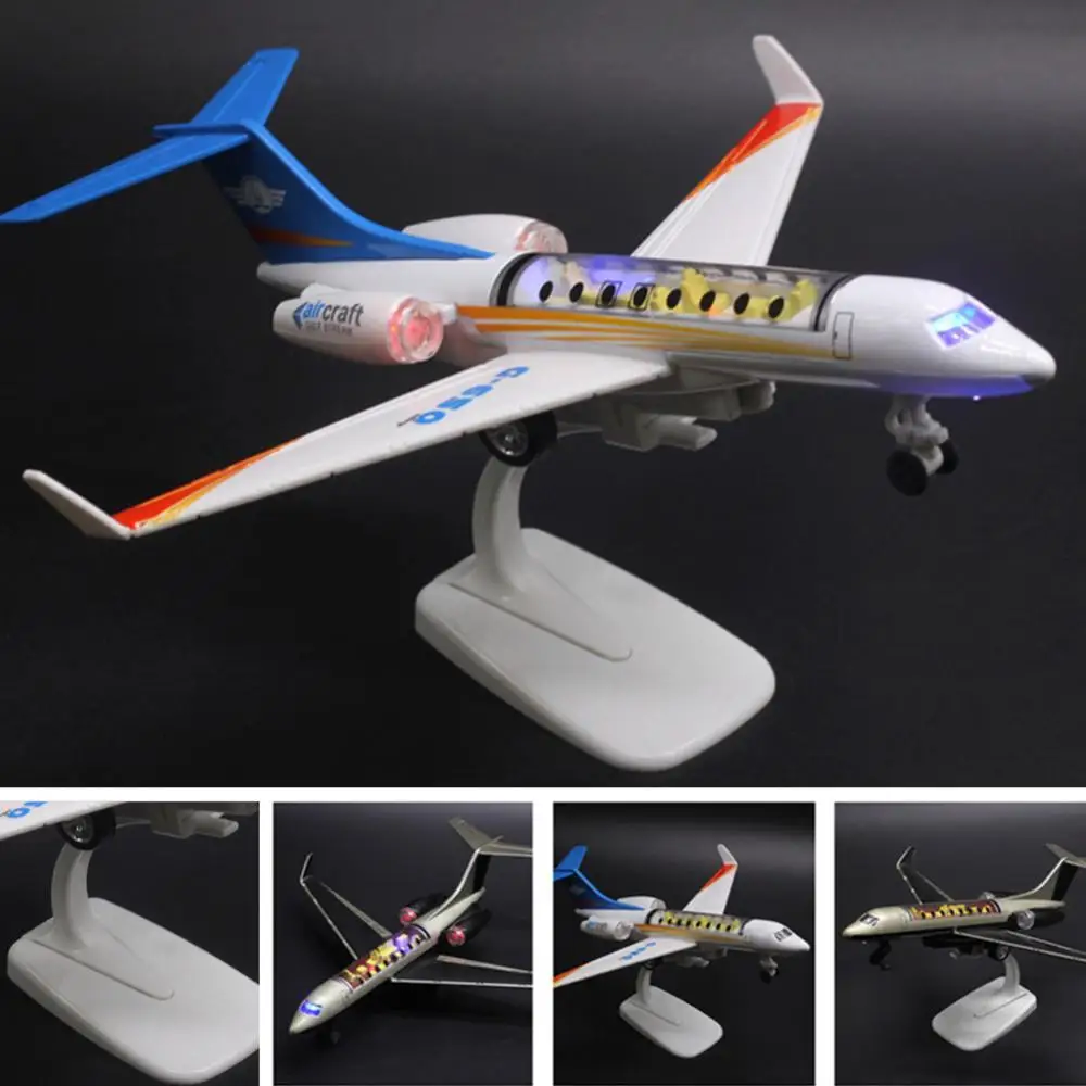 

Сплав модель самолета Business Jet Airliner с подставкой, игрушка, подарки