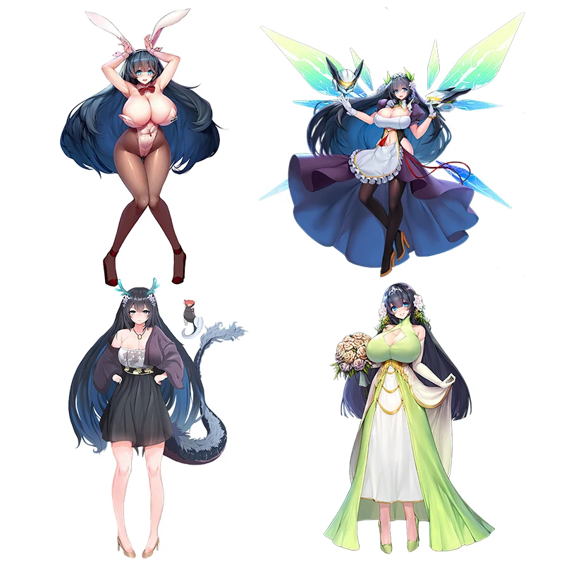 

CK232 Last Origin Oberonia Rhea Hot Anime Waterproof Car Sticker Home Decoration Decals Self Pasting