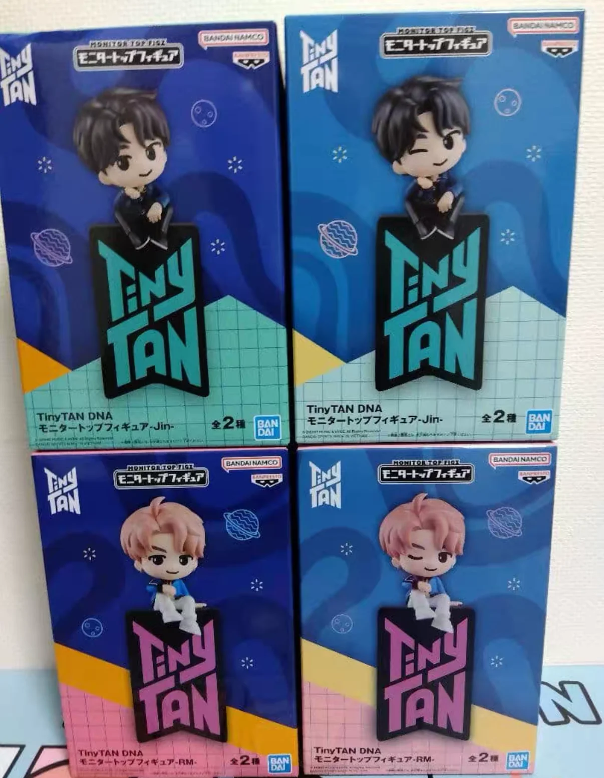 Фото Оригинальная коллекционная фигурка Banpresto TinyTAN DNA Jin RM (Монитор Топ), аниме-модель, игрушка, в наличии №1