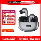 Оригинальные беспроводные наушники Lenovo LP5 TWS Bluetooth 5,0 двойная Стерео шумоподавление бас Новая модернизированная версия сенсорные наушники