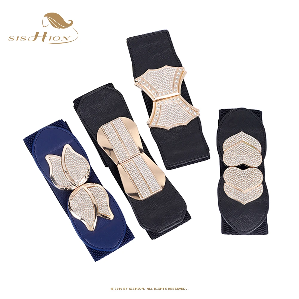 Ceinture Femme Designer Ceintures Corset Belts For Women Elastic Luxury Belts  For Women Bandage Leather Stretchy Belt  SCB0150