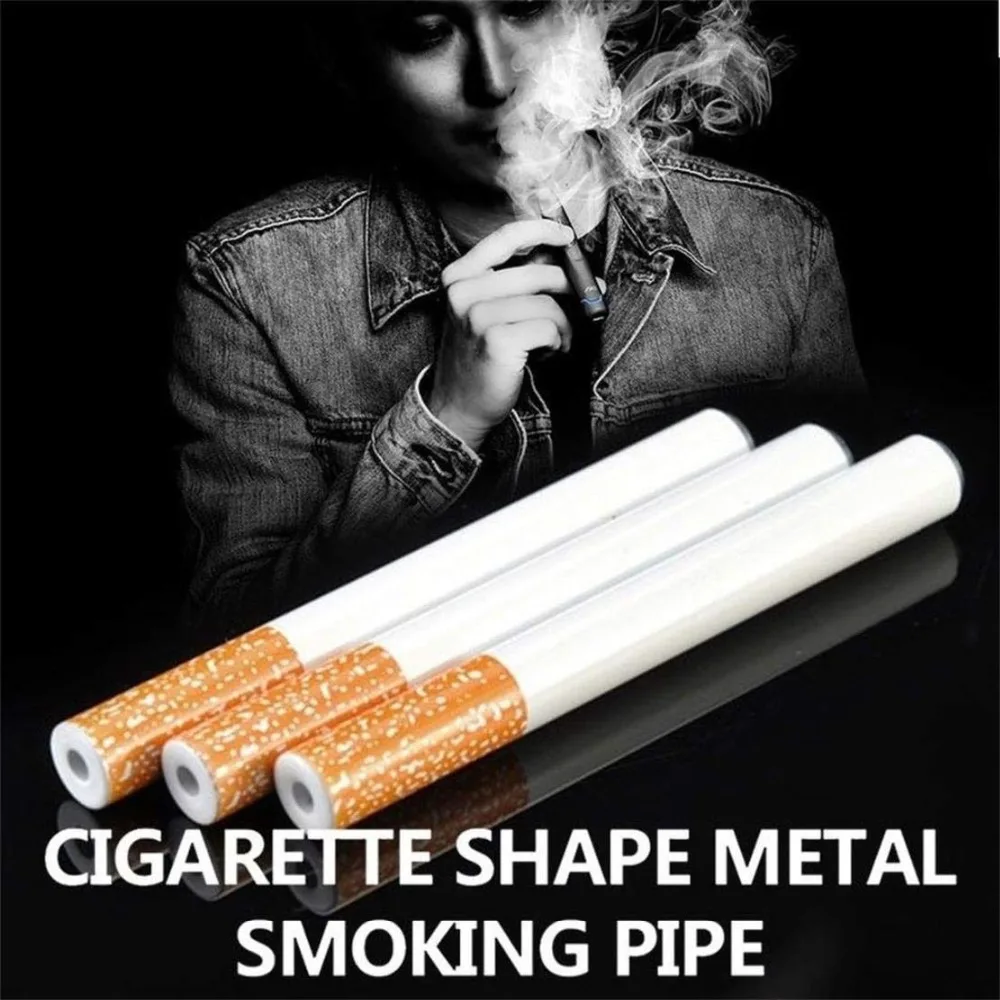 

100pcs/lot 55MM/78MM Ceramic Cigarette Shape Ceramic Smoking Pipe Accessory One Hitter Sniff Snorter Weed Smoking Accessories