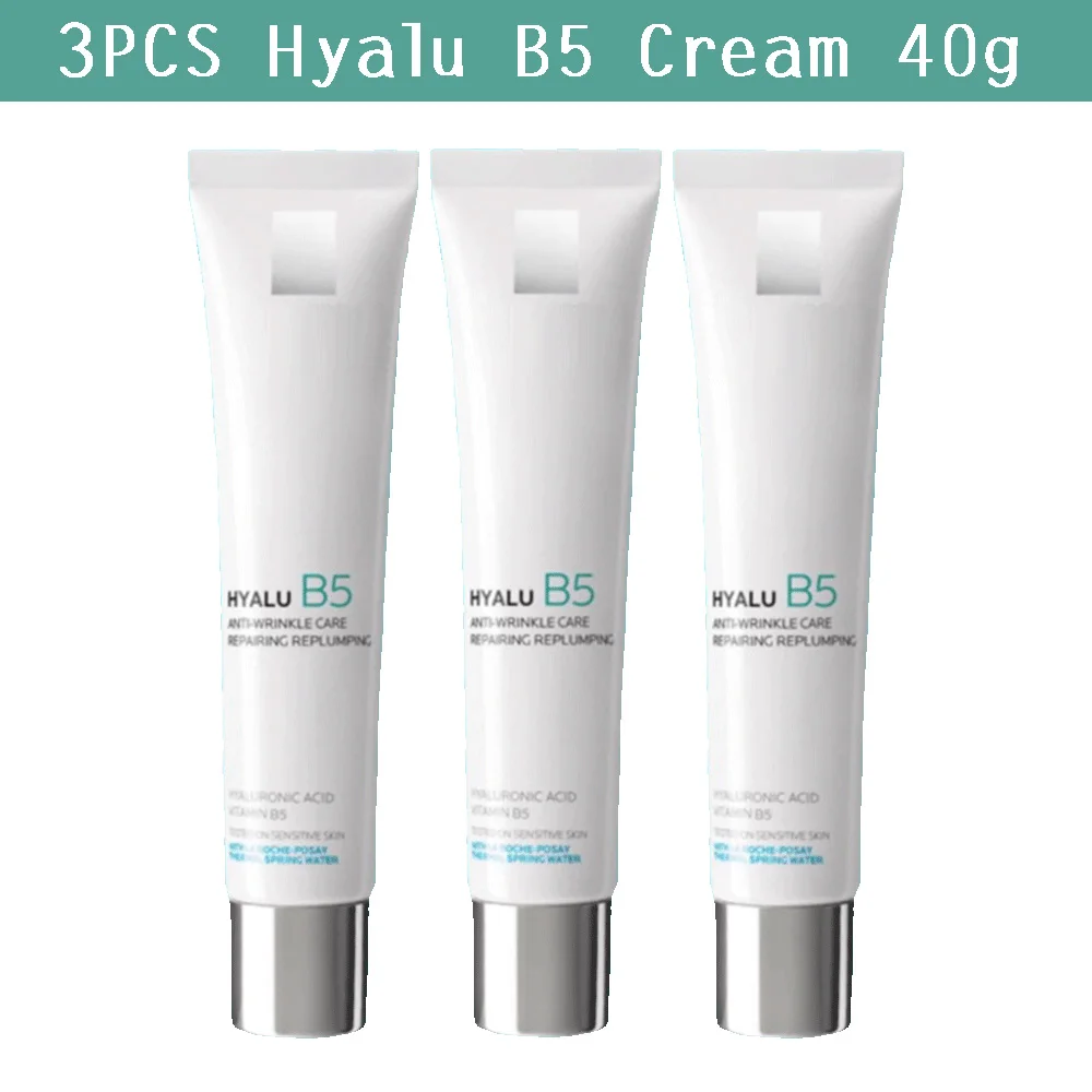 

3PCS Original Hyalu B5 Cream Anti-Wrinkle Reduce Fine Lines Moisturizing Smoothing Nourishing Repair Barrier Skin Care 40g