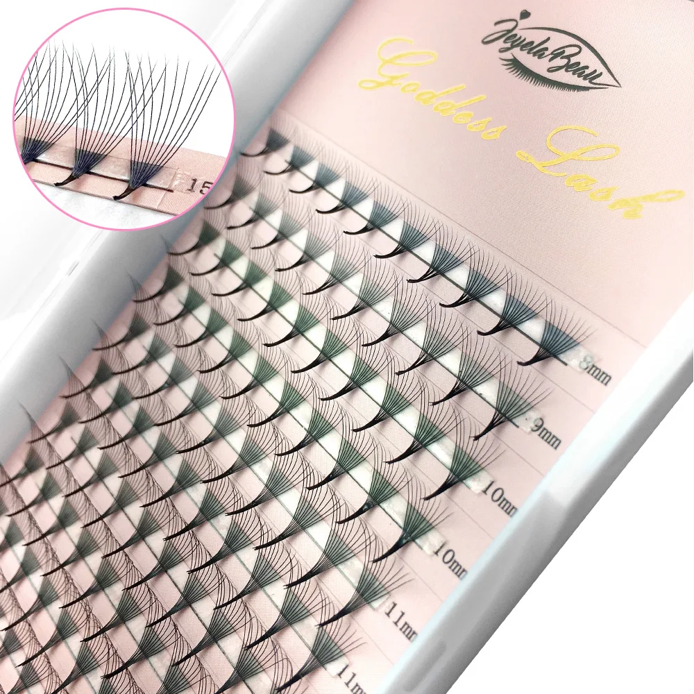 Premade Volume Fans 3D 4D 5D 6D 10D MIX Individual Lashes Extension  Pre Made Russian Volume Fan Eyelash Extension Faux Mink