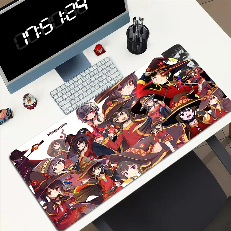 

Mouse Pad Xxl Mat Megumin Mousepad Anime 900x400 Desk Keyboard Gaming Long Mats Carpet Table Pads Large Animes Deskmat Moused Xl